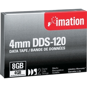 Imation 43347 DDS-120 Data Cartridge (Data Tape) 4 GB, 4 mm 