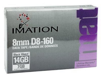 Imation D8-160 8mm 160m D8 7/14 GB Data Cartridge