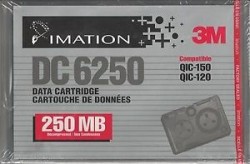 IMATION - Imation DC-6250 46157 250Mb/500Mb 311m 5,25 Data Cartridge