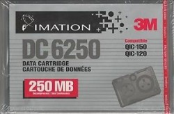 Imation DC-6250 46157 250Mb/500Mb 311m 5,25 Data Cartridge - IMATION