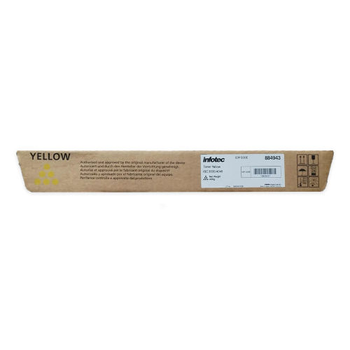 Infotec 884943 Sarı Orjinal Toner - ISC 3535 / 4045 - 1