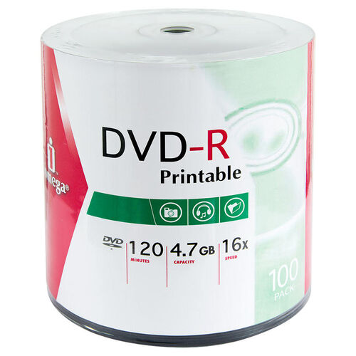 Iomega IDSP100PR 16X 4.7 GB DVD-R (100 Pk) 