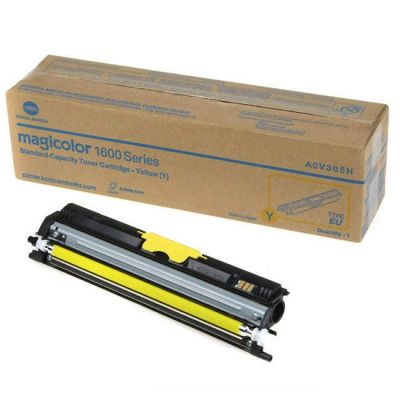 Konica Minolta A0V305H Sarı Orjinal Toner - 1600W / 1650EN (T3079)