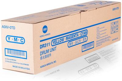 Konica Minolta DR-311 (A0XV-0TD) Colour Original Drum Unit - C220 / C280 - KONICA MINOLTA