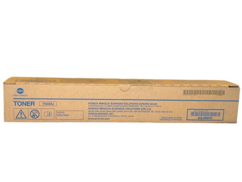 Konica Minolta AAJ605C (TN-326J) Siyah Orjinal Toner - Bizhub 308e - 1