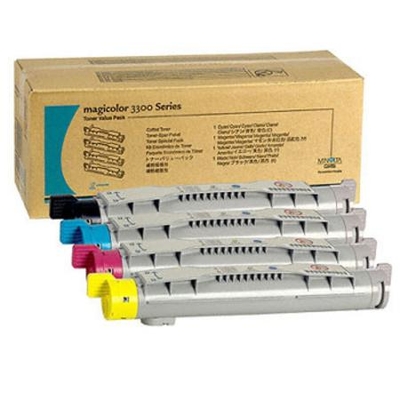 Konica Minolta CT200392 Original Toner C/M/Y/K - Magicolor 3300 - KONICA MINOLTA
