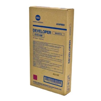 Konica Minolta DV-610M (A04P800) Original Magenta Developer - C5500 / C6000 - KONICA MINOLTA