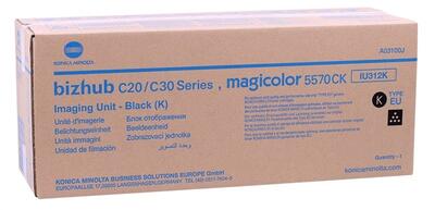 Konica Minolta IU-312BK (A03100J) Black Original Drum Unit - Bizhub C20 / C30 - KONICA MINOLTA