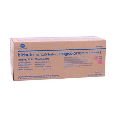 Konica Minolta IU-312M (A0310AJ) Kırmızı Orjinal Drum Ünitesi - Bizhub C20 / C30 (T3307) - 2