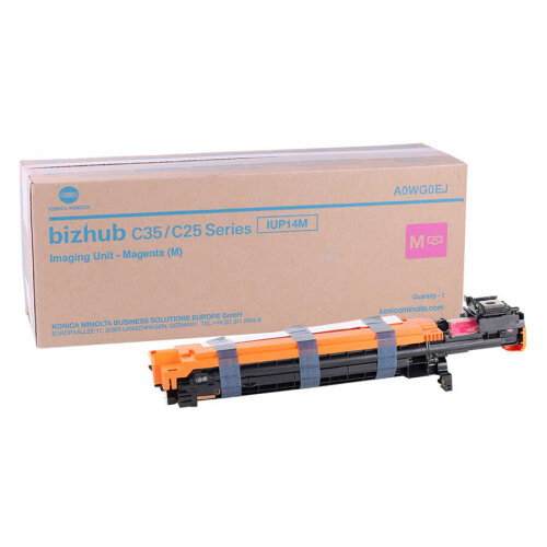 Konica Minolta IUP-14M (A0WG0EJ) Kırmızı Orjinal Drum Ünitesi - C25 / C35 - 1