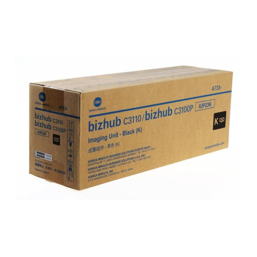 Konica Minolta IUP-23K (A73303H) Siyah Orjinal Drum Ünitesi - C3100P / C3110 - 1