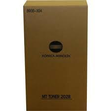 KONICA MINOLTA - Konica Minolta MT-202BK (8935304) 2'li Paket Siyah Orjinal Toner - EP-2051 / EP-2080 (T9586)