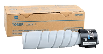 Konica Minolta TN-118 (A3VW050) Siyah Orjinal Toner - Bizhub 195 (T17526) - KONICA MINOLTA