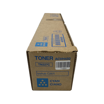 Konica Minolta TN-227C (ACVH450) Cyan Original Toner - Bizhub C257 - KONICA MINOLTA