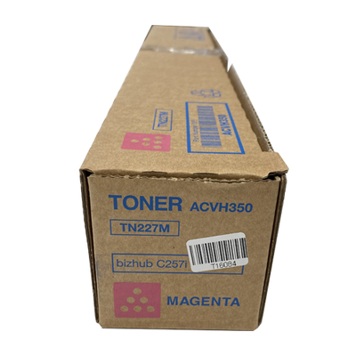 Konica Minolta TN-227M (ACVH350) Kırmızı Orjinal Toner - Bizhub C257 (T16084) - KONICA MINOLTA