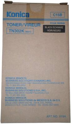 Konica Minolta TN-302K (960846) Siyah Orjinal Toner - 8020 / 8031 (T16098) - KONICA MINOLTA