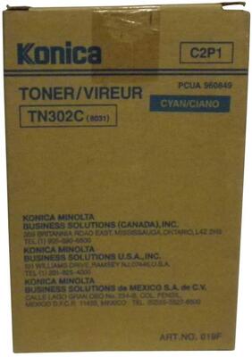 Konica Minolta TN-302C (960849) Mavi Orjinal Toner - 8020 / 8031 (T16097) - KONICA MINOLTA