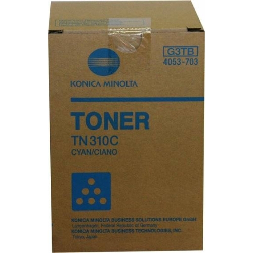 Konica Minolta TN-310C (4053-703) Mavi Orjinal Toner - Bizhub C350 / C351 - 1