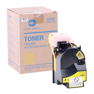 Konica Minolta TN-310Y (4053-503) Sarı Orjinal Toner - Bizhub C350 / C351 - KONICA MINOLTA