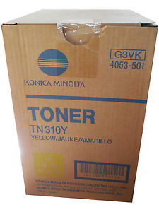 Konica Minolta TN-310Y (4053501) Yellow Original Toner - Bizhub C350 / C351