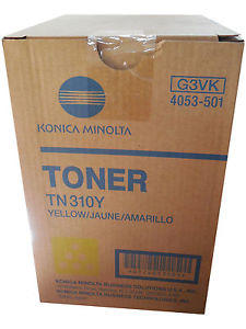 Konica Minolta TN-310Y (4053501) Yellow Original Toner - Bizhub C350 / C351 - KONICA MINOLTA