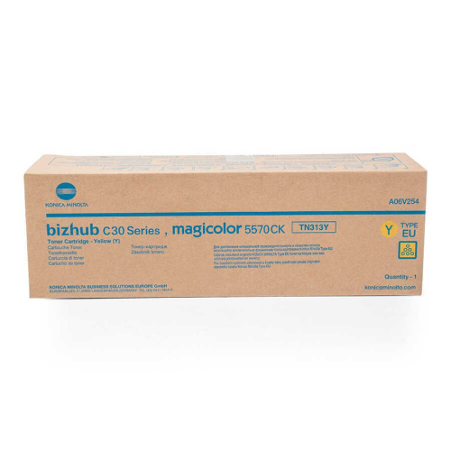 Konica Minolta TN-313Y (A06V254) Sarı Orjinal Toner - C30P / C31P - 1