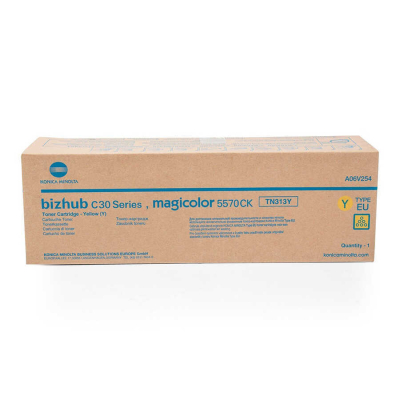 Konica Minolta TN-313Y (A06V254) Sarı Orjinal Toner - C30P / C31P - 2