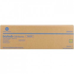 Konica Minolta TN-318Y (A0DK253) Yellow Original Toner - Bizhub C20 / C30 - KONICA MINOLTA