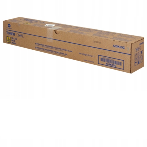 Konica Minolta TN-321Y (A33K25G) Sarı Orjinal Toner - Bizhub C364 / C224 - 1