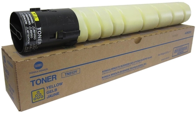 Konica Minolta TN-512Y (A33K25H) Yellow Original Toner - C454 / C554 - KONICA MINOLTA