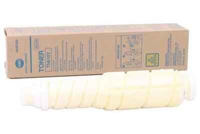 Konica Minolta TN-610Y (A04P250) Yellow Original Toner - C5500 / C6500 - KONICA MINOLTA