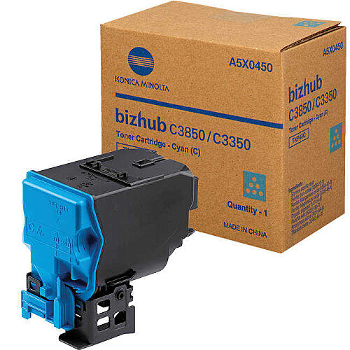 Konica Minolta TNP-48C (A5X0430) Cyan Original Toner - C3850 / C3350 - 2