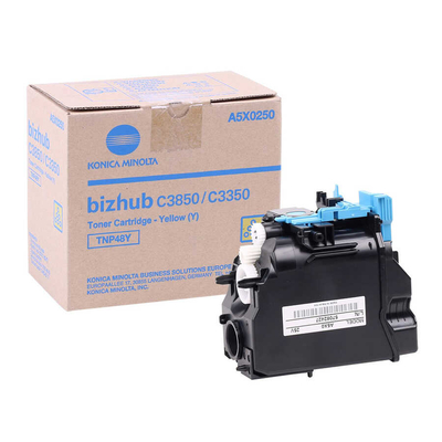 Konica Minolta TNP-48Y (A5X0250) Sarı Orjinal Toner - C3850 / C3350 - KONICA MINOLTA
