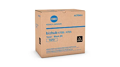 Konica Minolta TNP-91 (ACTD051) Siyah Orjinal Toner - Bizhub 4700i - KONICA MINOLTA