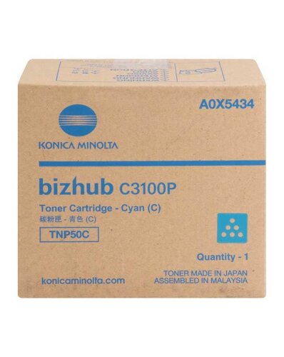 Konica Minolta TNP-50C (A0X5454) Mavi Orjinal Toner - C3100P (T11438) - 2