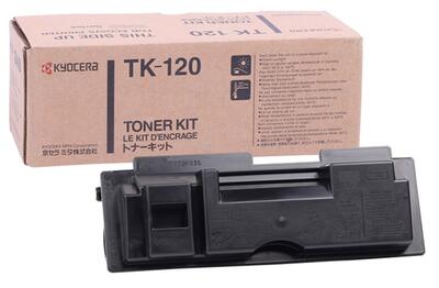 KYOCERA - Kyocera 1T02G60DE0 (TK-120) Black Original Toner - FS-1030 / FS-1030D 