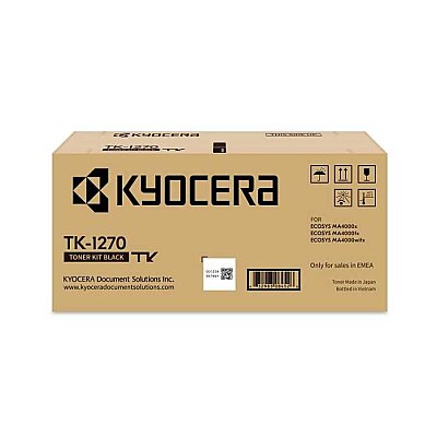 Kyocera TK-1270 (1T0C140NL0) Siyah Orjinal Toner - MA4000x - KYOCERA