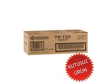 KYOCERA - Kyocera 1T02HS0EUC (TK-130) Original Toner - FS-1300D / FS-1300Dn (Without Box)
