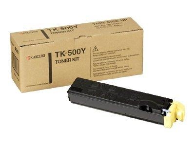Kyocera TK-500Y (370PD3KW) Yellow Original Toner - FS-C5016N