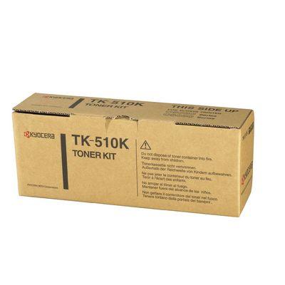 KYOCERA - Kyocera TK-510K (1T02F30EU0) Black Original Toner - FS-C5020N / FS-C5025N 