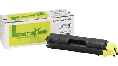 Kyocera TK-5135Y (1T02PAANL0) Sarı Orjinal Toner - TK265ci / TK266ci (T14832) - KYOCERA