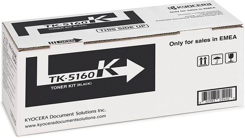 Kyocera TK-5160K (1T02NT0NL0) Black Original Toner - Ecosys P7040cdn 