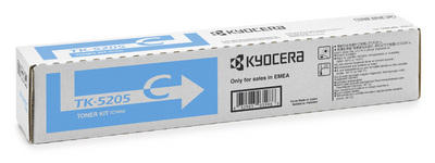 KYOCERA - Kyocera TK-5205C (1T02R5CNL0) Mavi Orjinal Toner - TasKalfa 356Ci (T9237)