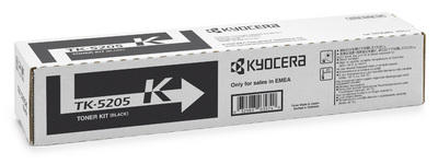 KYOCERA - Kyocera TK-5205K (1T02R50NL0) Black Original Toner - TasKalfa 356Ci 