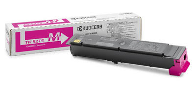 Kyocera TK-5215M (1T02R6BNL0) Magenta Original Toner - TasKalfa 406Ci - KYOCERA