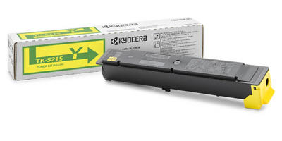 Kyocera TK-5215Y (1T02R6ANL0) Yellow Original Toner - TasKalfa 406Ci - KYOCERA