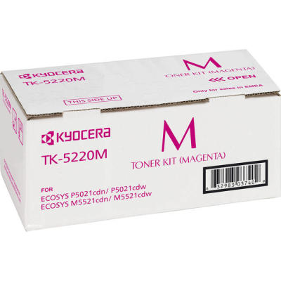 Kyocera TK-5220M (1T02R9BNL1) Kırmızı Orjinal Toner - P5021 / M5521 (T9232) - KYOCERA