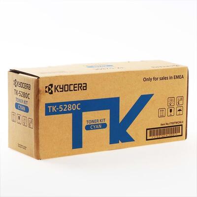 Kyocera TK-5280C (1T02TWCNL0) Cyan Original Toner - P6235cdn / P6635cıdn - KYOCERA