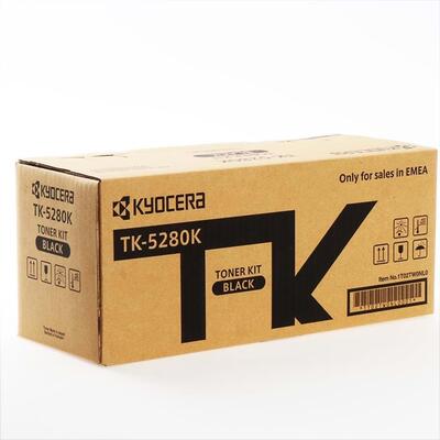 Kyocera TK-5280K (1T02TW0NL0) Black Original Toner - P6235cdn / P6635cıdn - KYOCERA