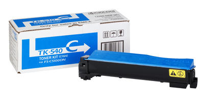 Kyocera TK-540C (1T02HLCEU0) Mavi Orjinal Toner - FS-C5100DN (T7443) - KYOCERA